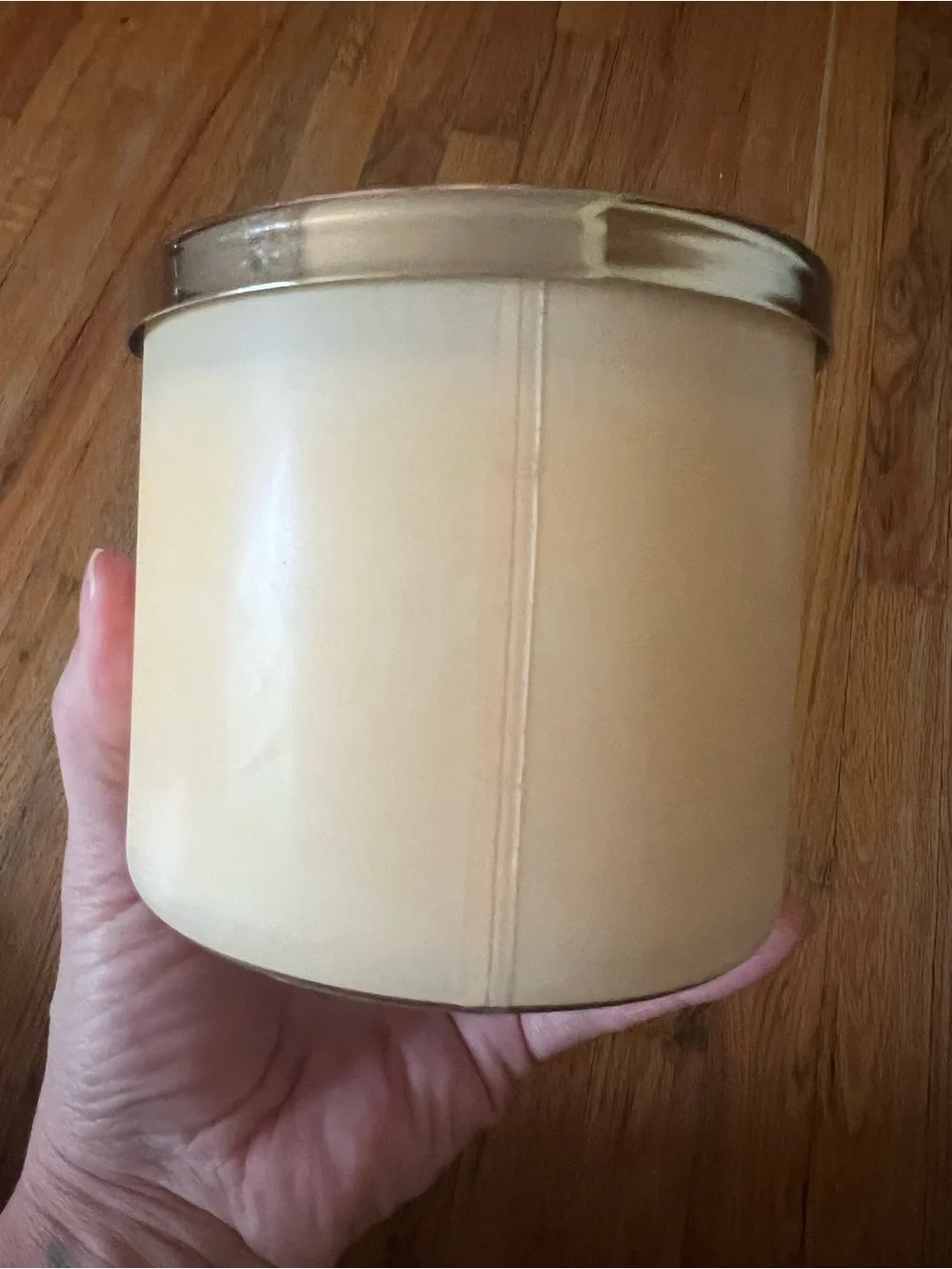 Goose Creek Strawberry Banana Funnel Cake 3 Wick Candle 14.5 Oz